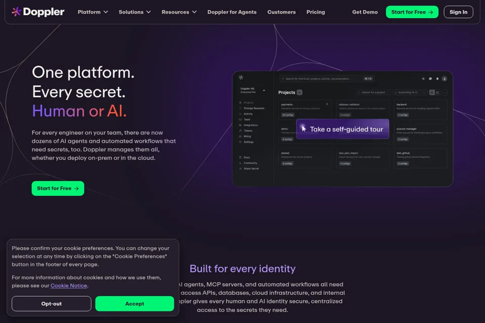 Landing page preview