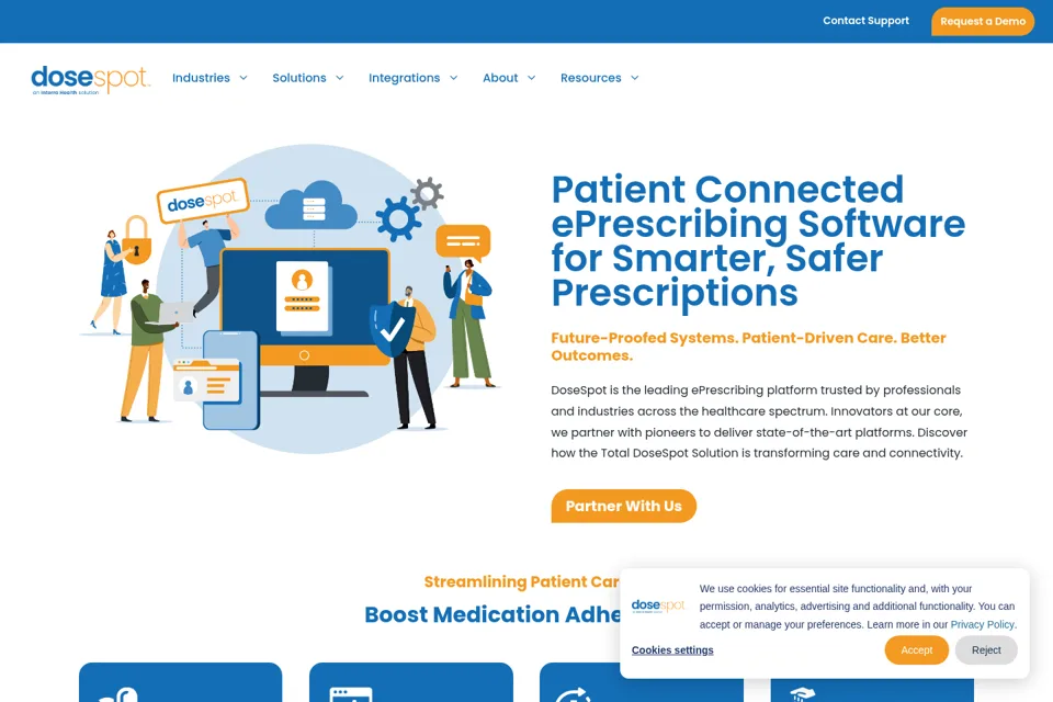 Landing page preview