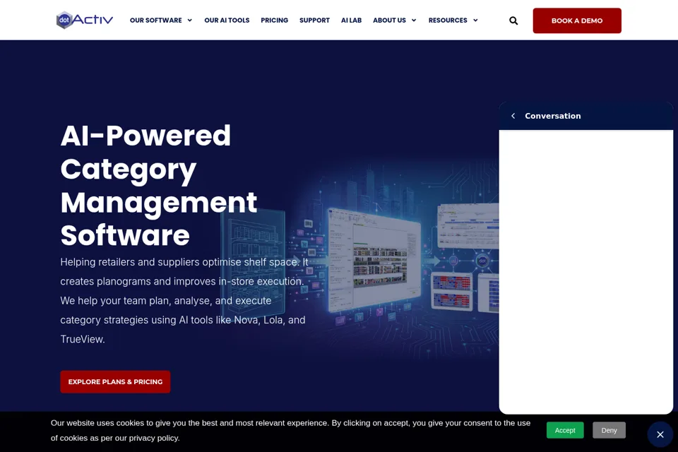 Landing page preview