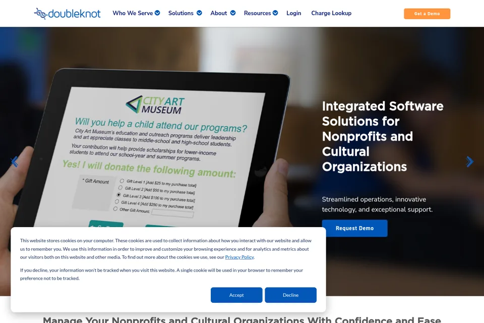 Landing page preview