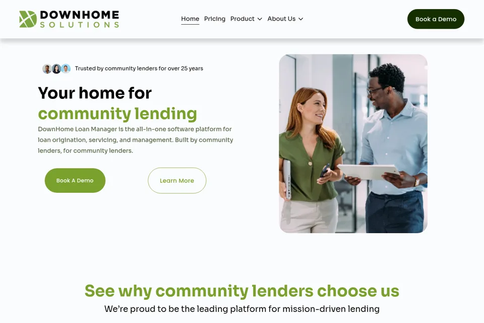 Landing page preview