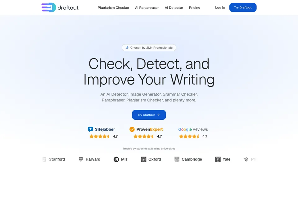Landing page preview