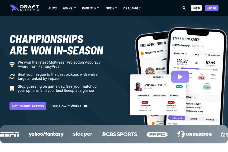 Landing page preview