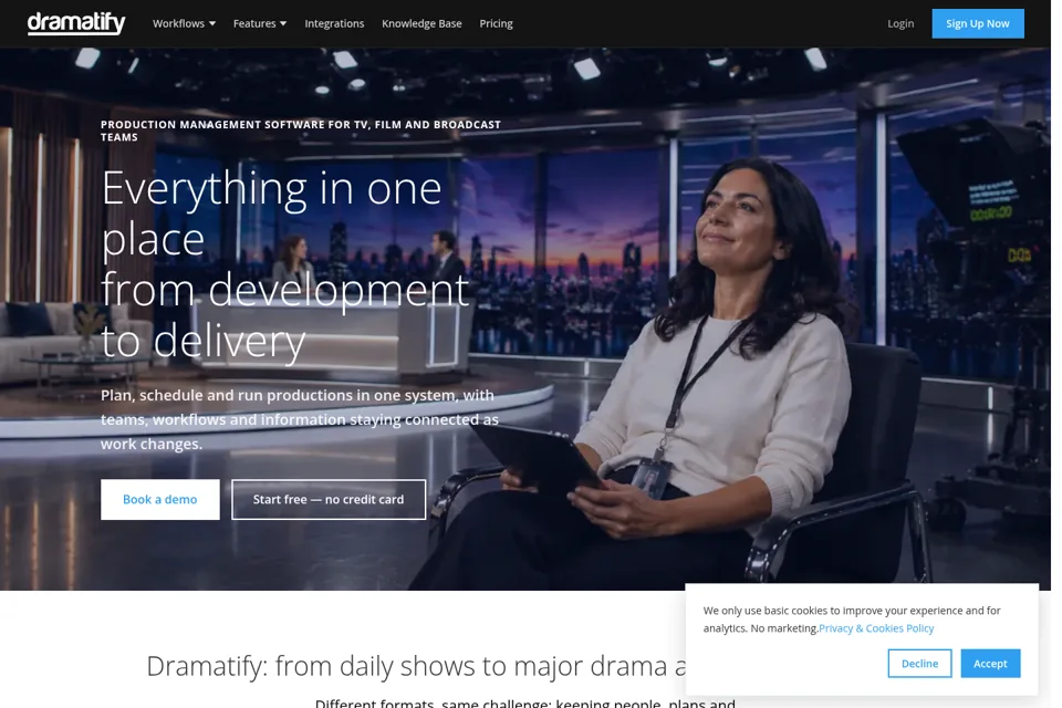 Landing page preview