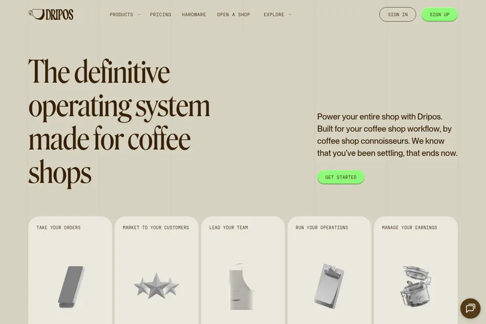 Landing page preview