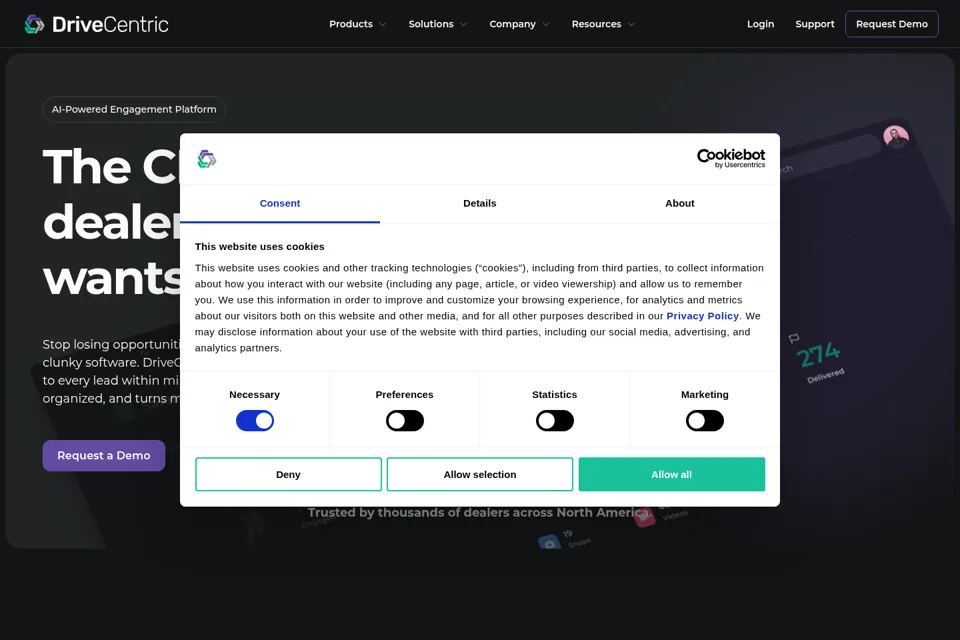 Landing page preview