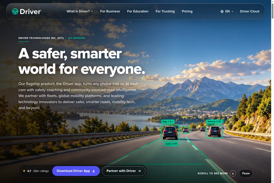 Landing page preview