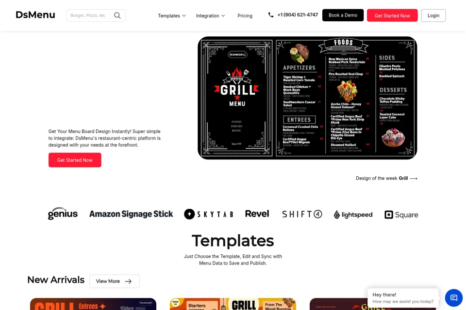 Landing page preview