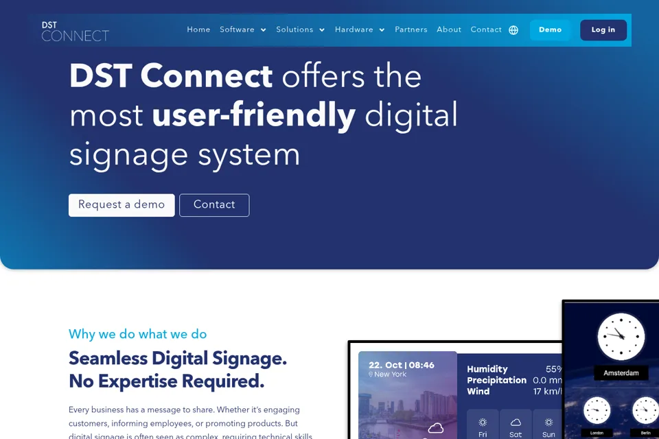 Landing page preview