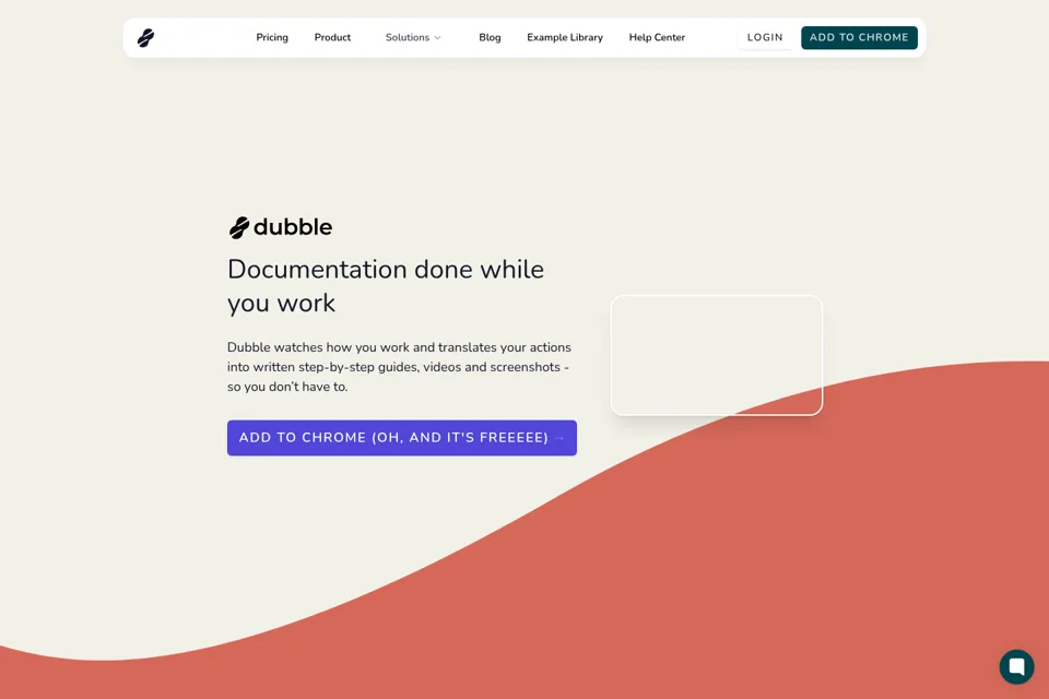 Landing page preview