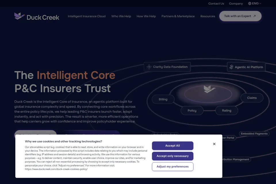 Landing page preview