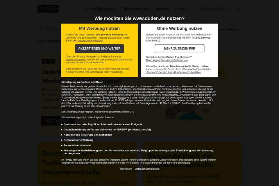 Landing page preview