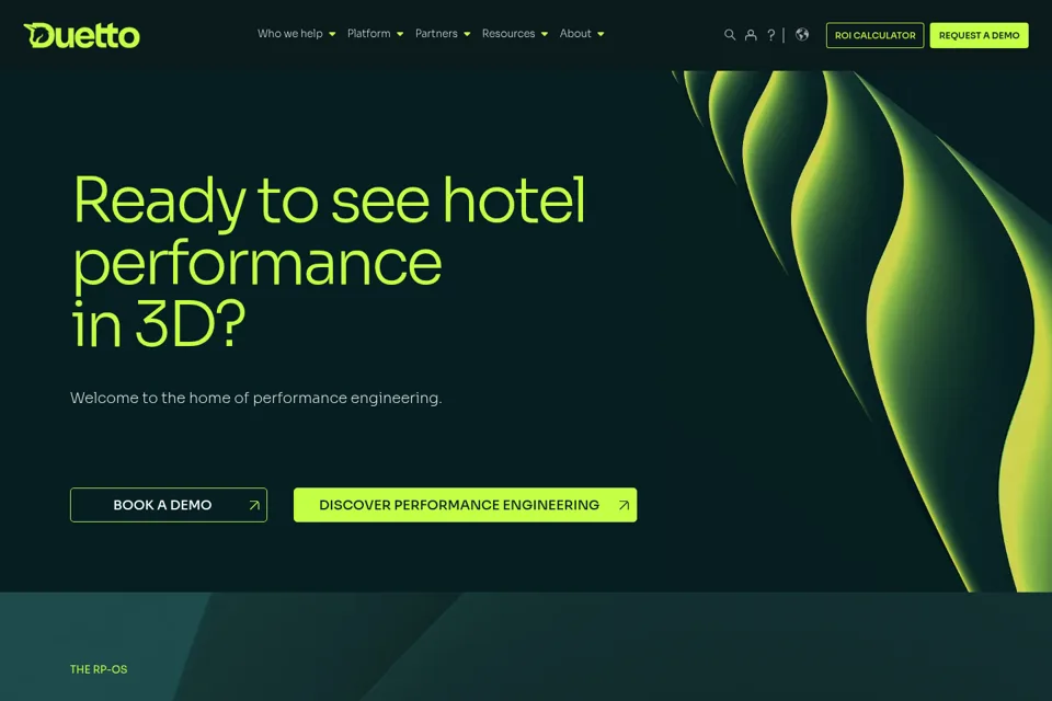 Landing page preview