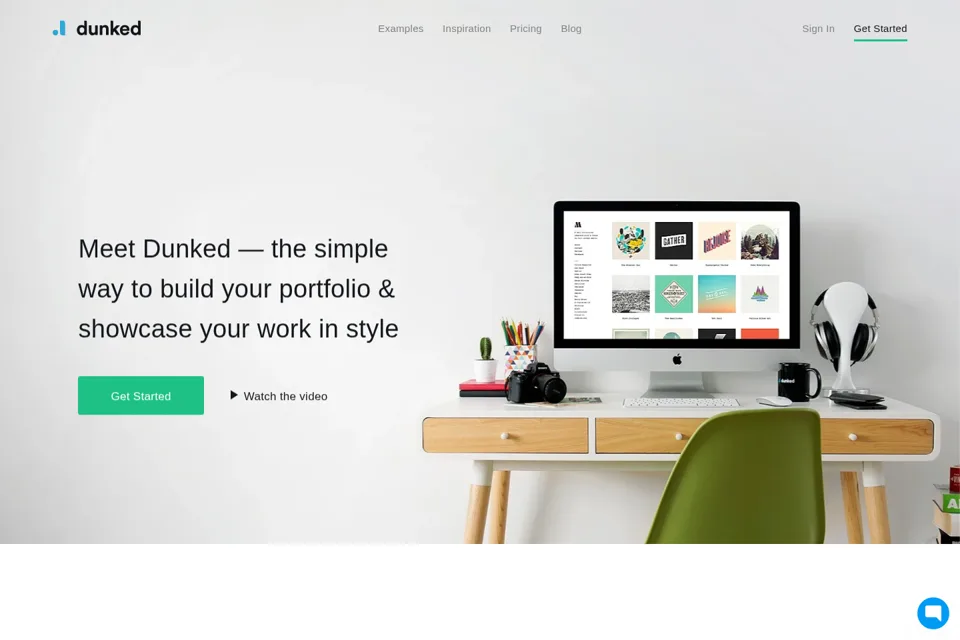 Landing page preview