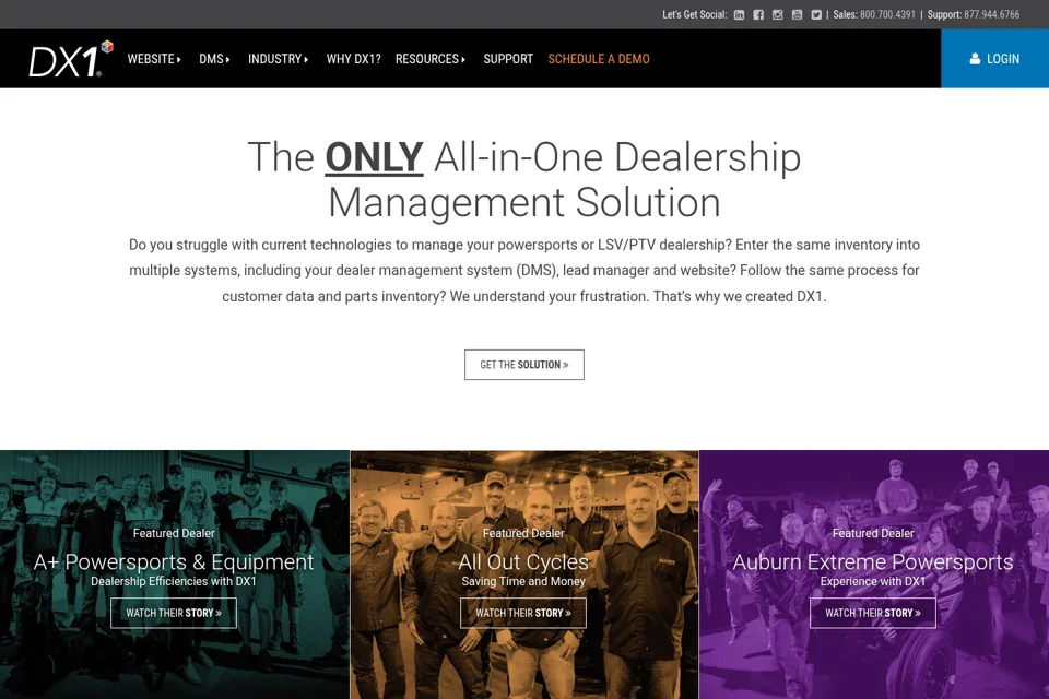 Landing page preview