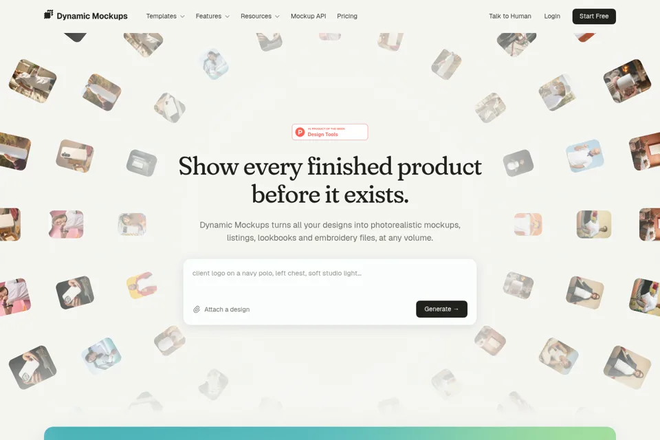 Landing page preview