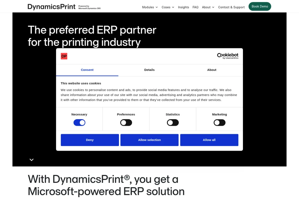 Landing page preview