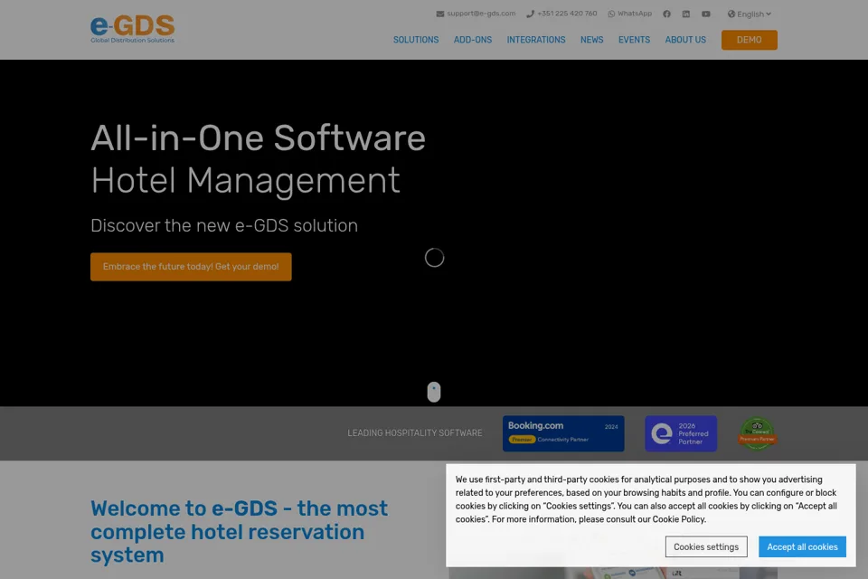 Landing page preview