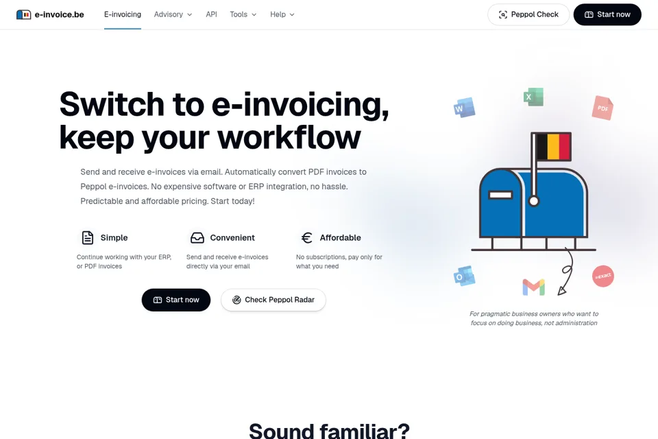 Landing page preview