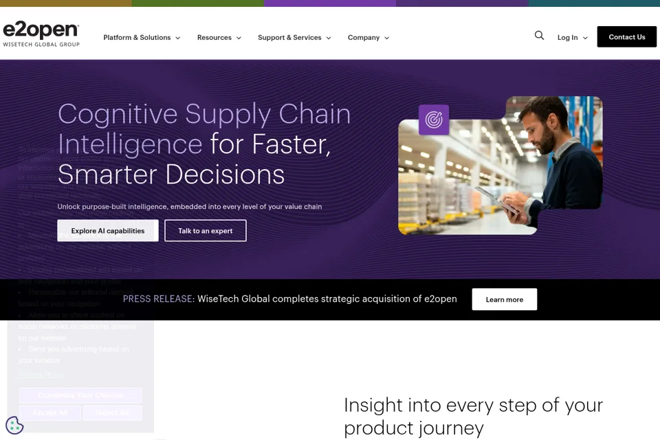 Landing page preview