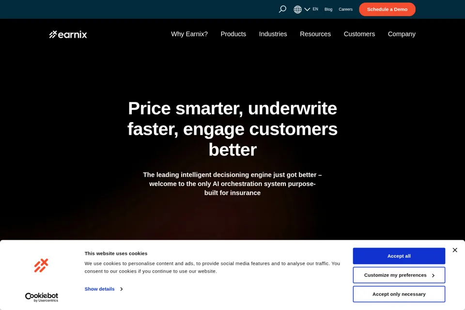 Landing page preview