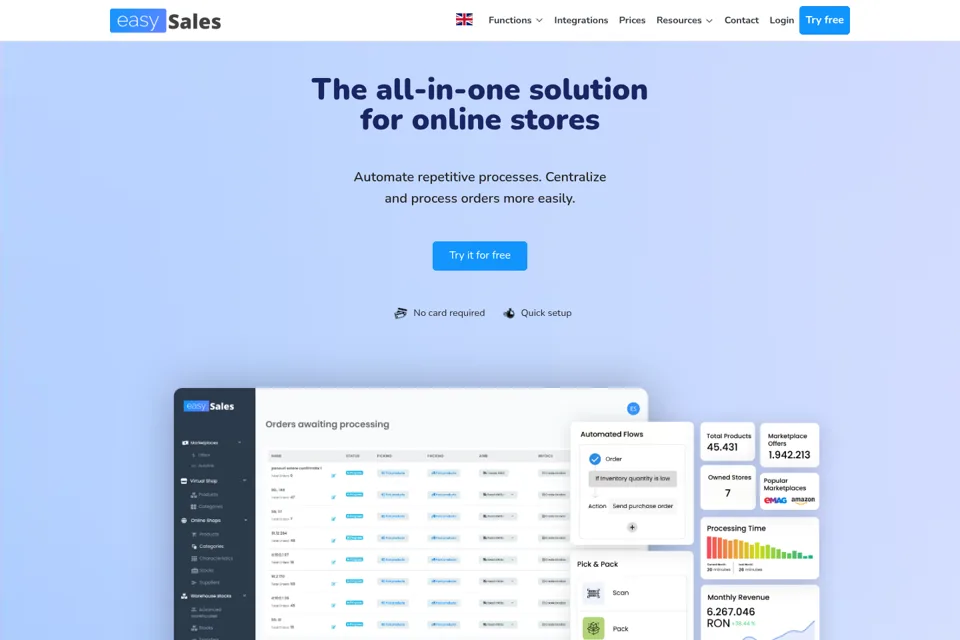 Landing page preview