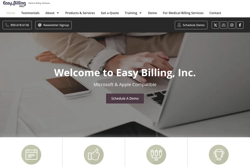 Landing page preview
