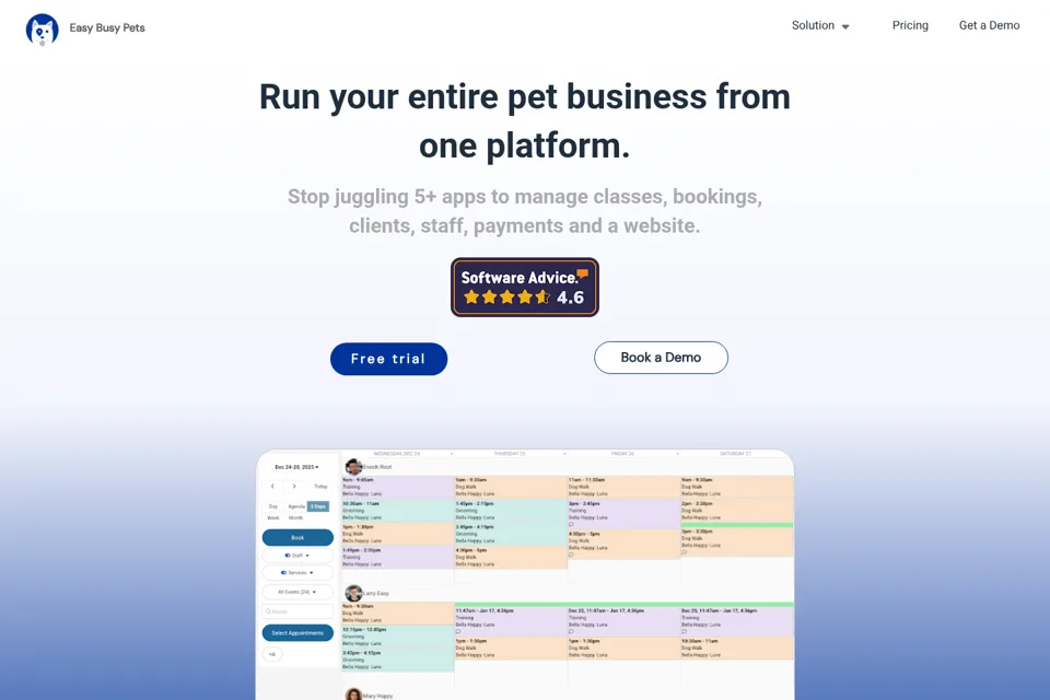 Landing page preview