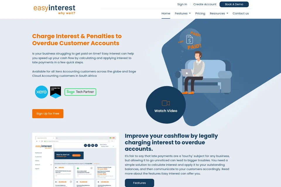 Landing page preview