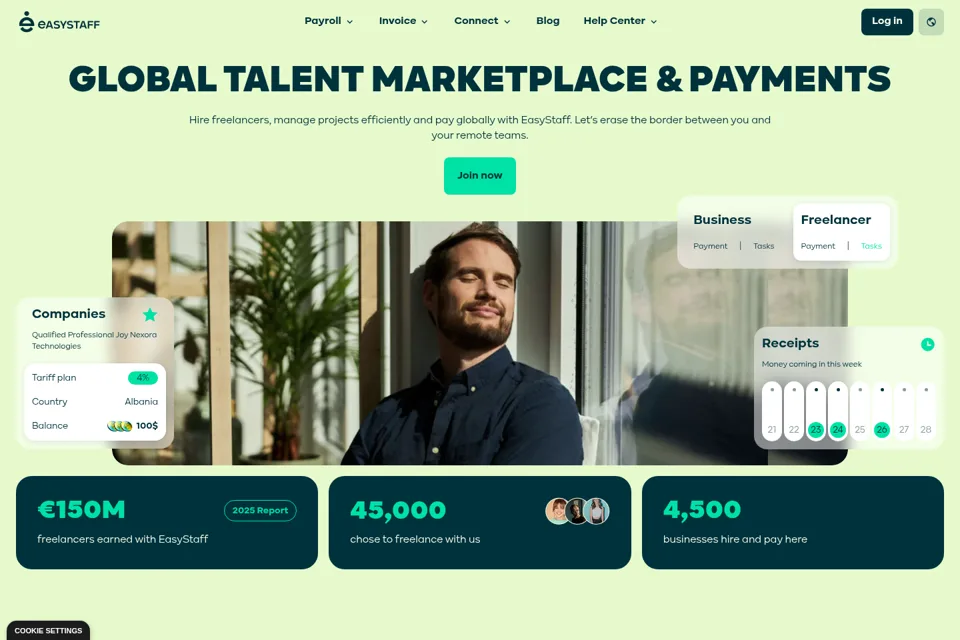 Landing page preview