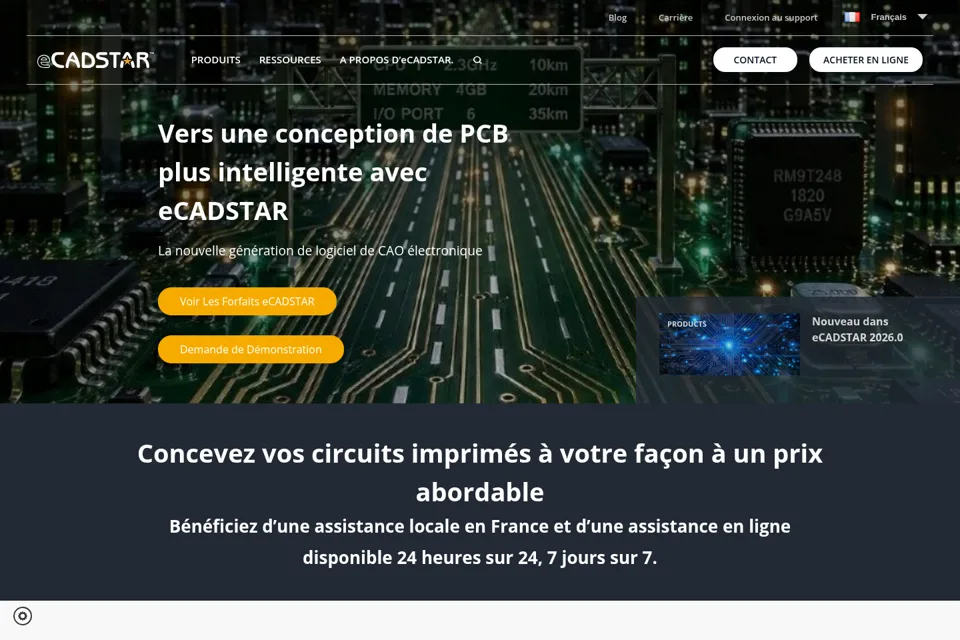 Landing page preview
