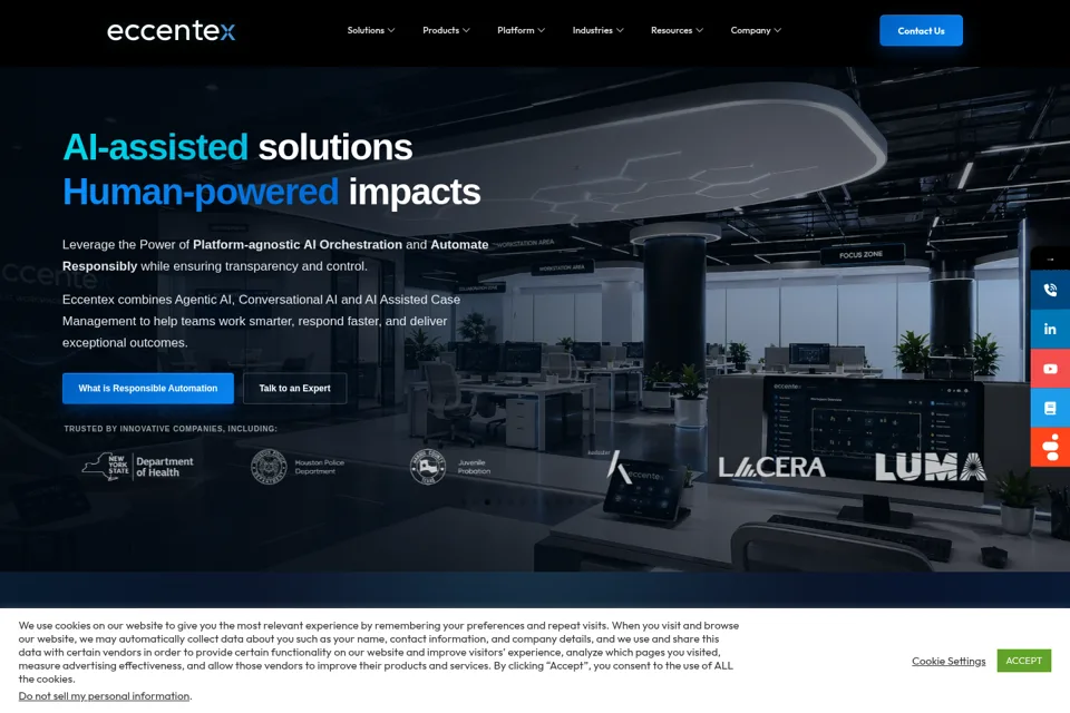 Landing page preview