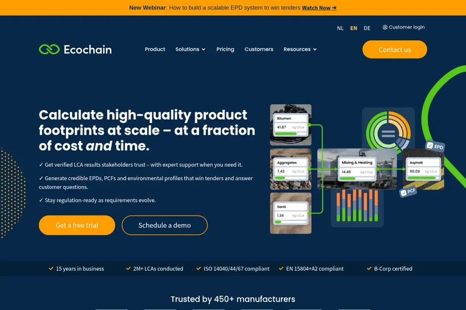 Landing page preview