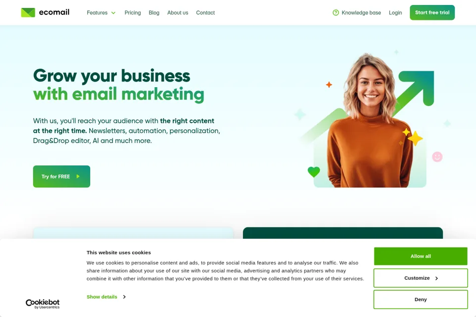 Landing page preview