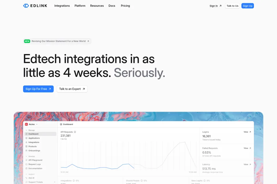 Landing page preview