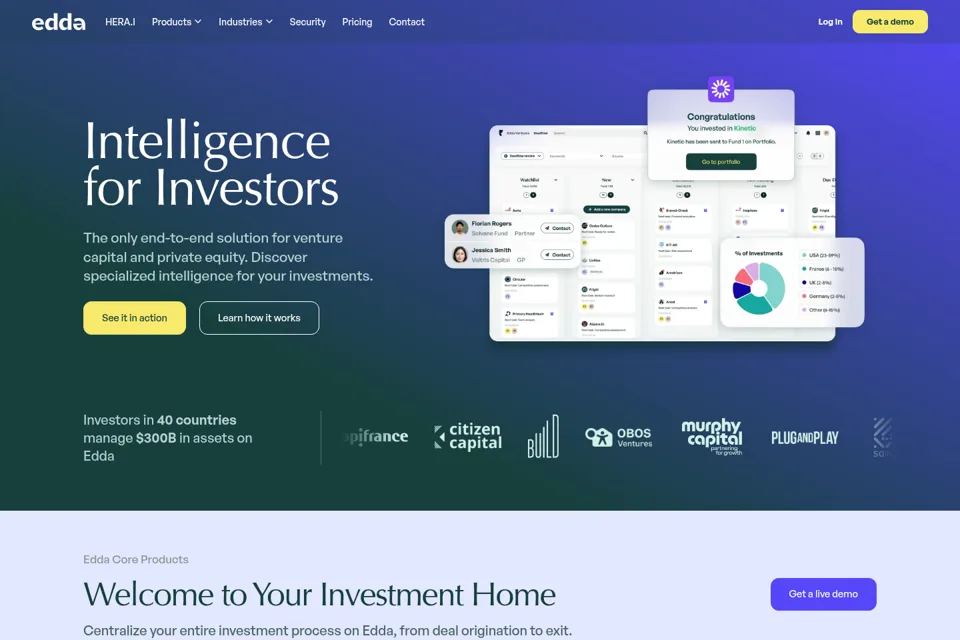 Landing page preview
