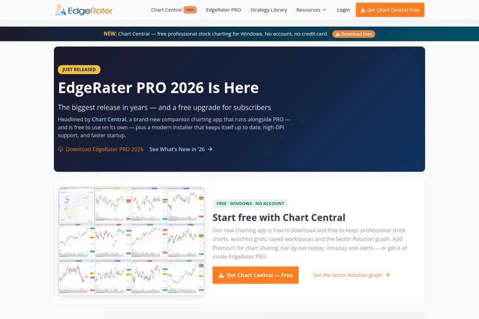 Landing page preview