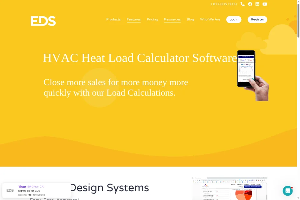 Landing page preview