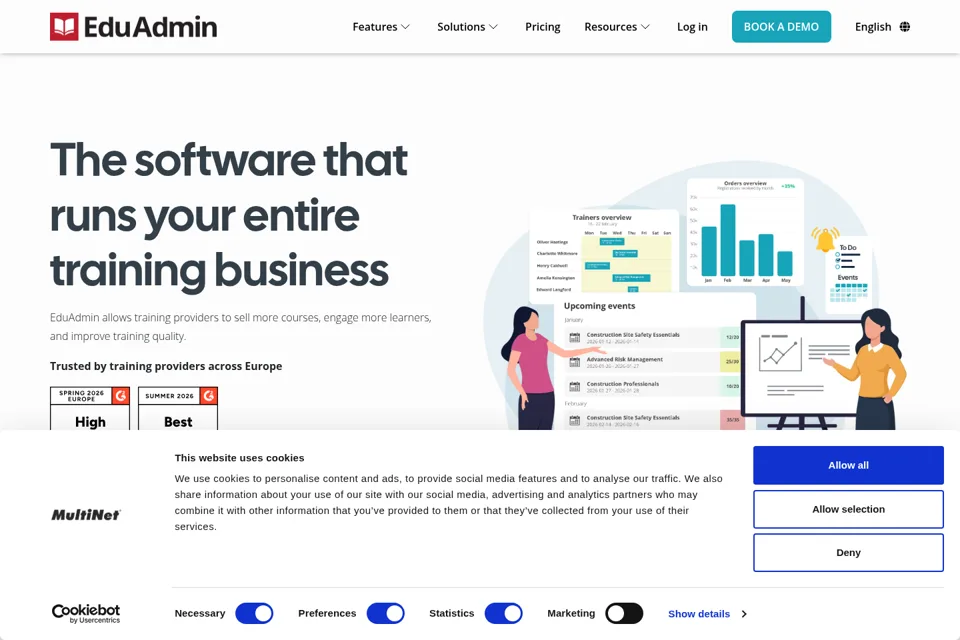 Landing page preview