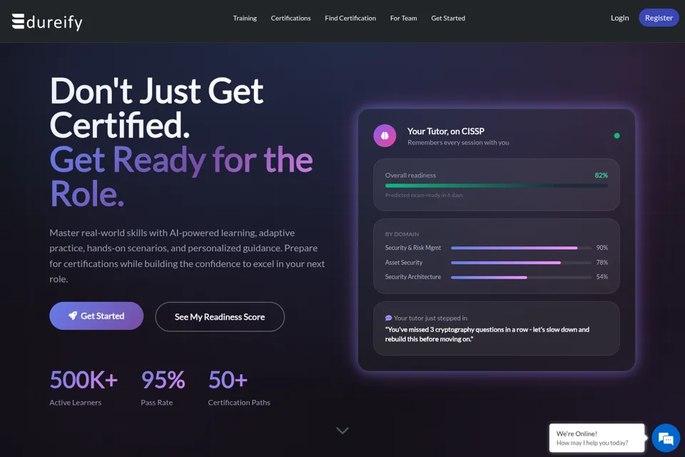 Landing page preview