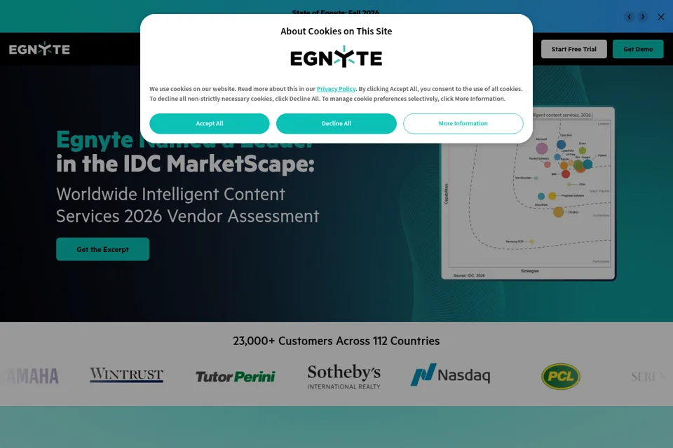 Landing page preview