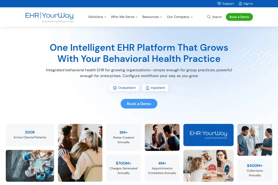 Landing page preview