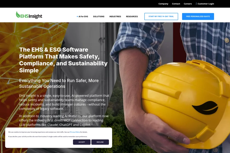 Landing page preview