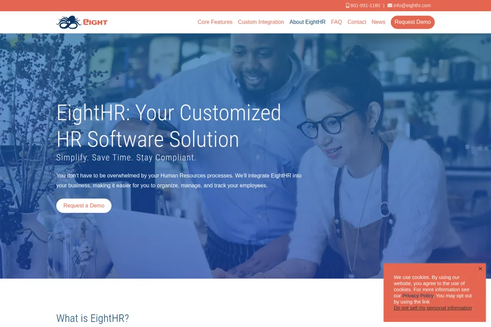 Landing page preview