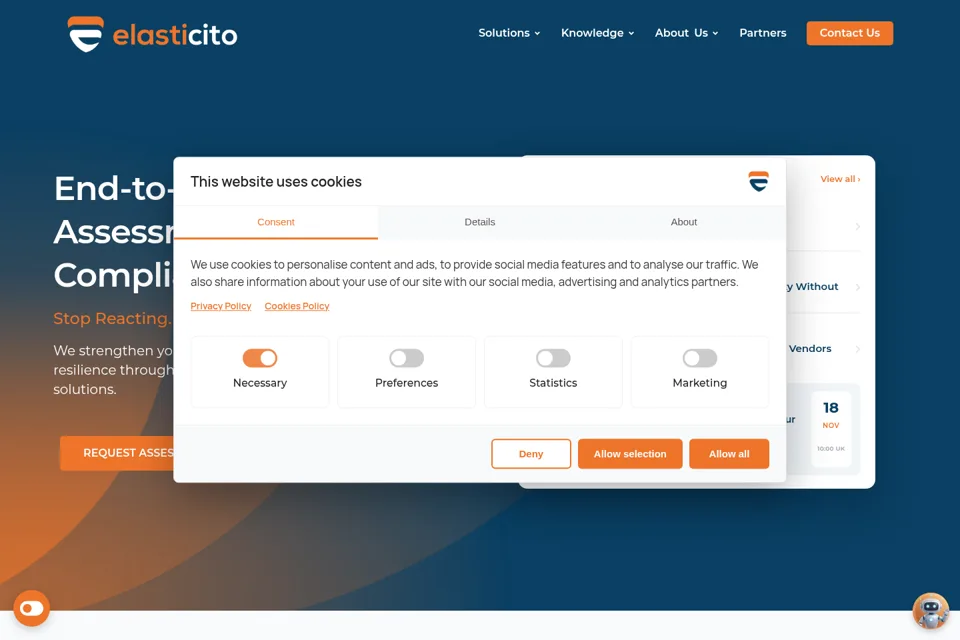 Landing page preview