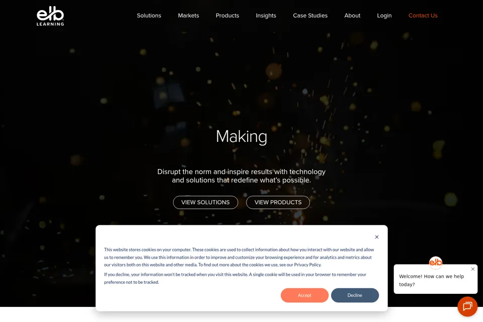 Landing page preview
