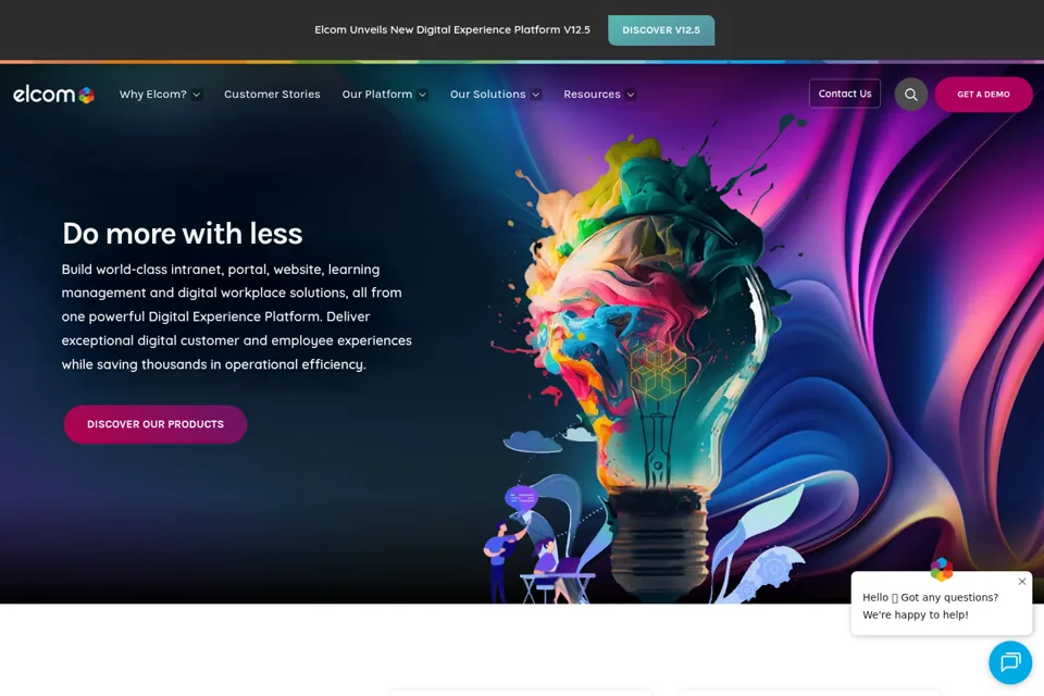 Landing page preview