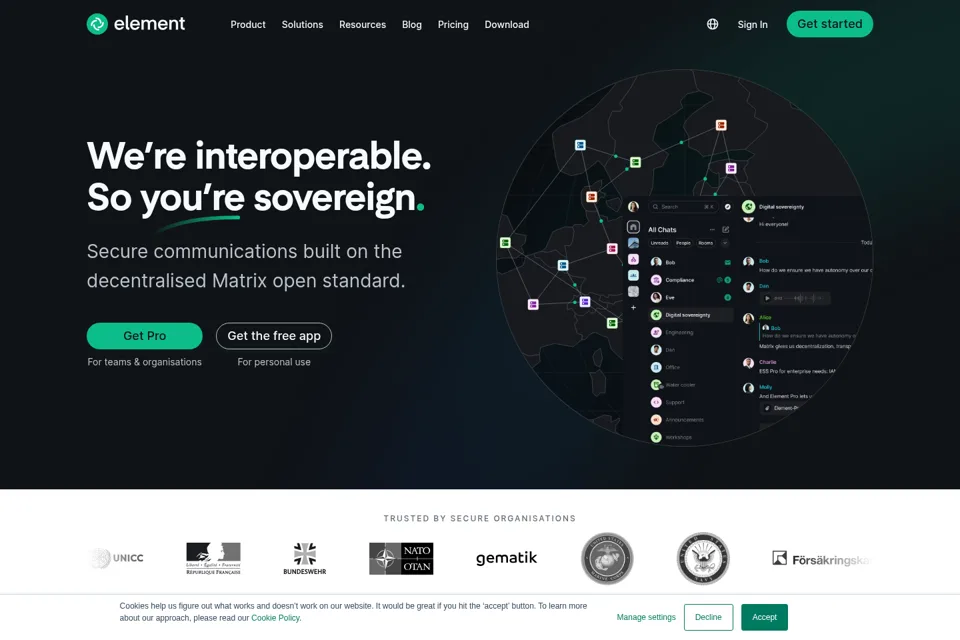 Landing page preview