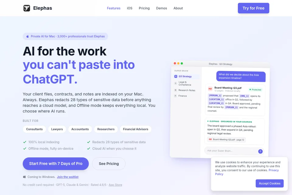 Landing page preview