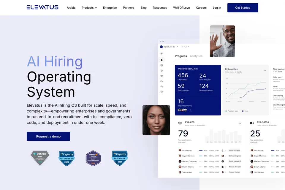 Landing page preview